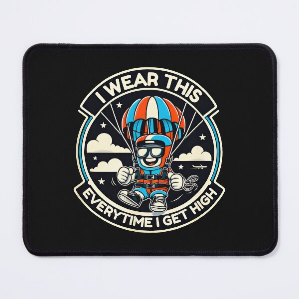 Item preview, Parachutist Emblem "I Wear This Everytime I Get High" designed and sold by drexelalb.