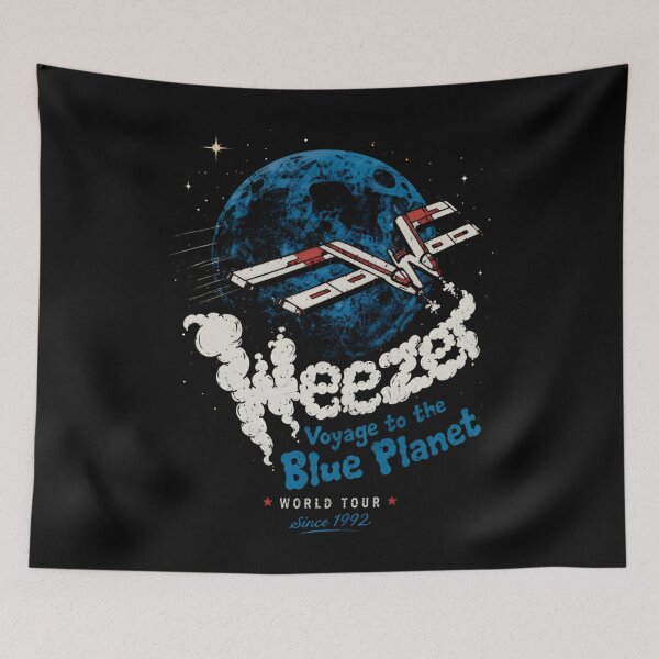 Item preview, Weezer - Voyage to the Blue Planet World Tour designed and sold by MimicMiniatures.