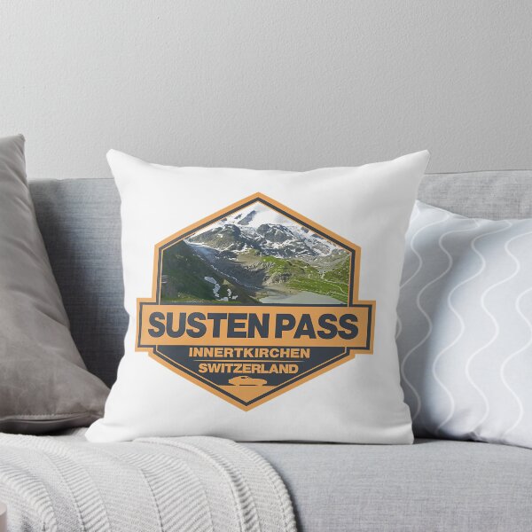 Artikelvorschau, Susten Pass Schweiz Reisekunstabzeichen entworfen und verkauft von OnJaysWingss.