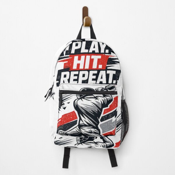 Item preview, PLAY. HIT. REPEAT. – Dynamic Faceless Cricket Batsman designed and sold by mbmstores.