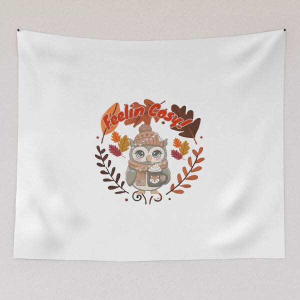 Item preview, Feeling Cosy - Owl Design T Shirt & Accessories designed and sold by soprinted.