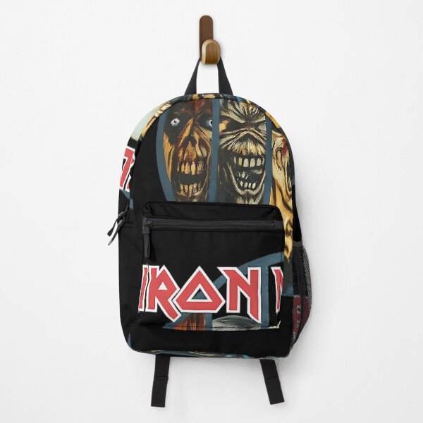 Item preview, Iron Maiden Eddie Evolution Five Monster Faces Striped Circle designed and sold by Olly147.