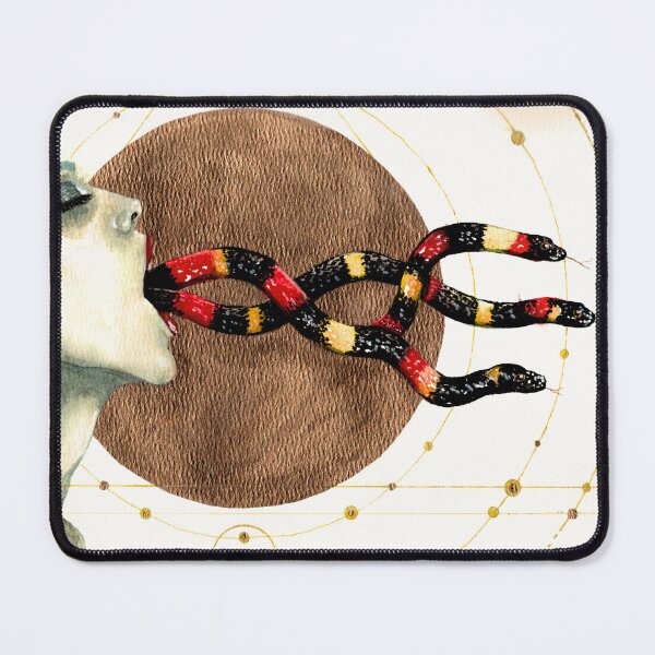 Item preview, What I Could No Longer Swallow | Woman and Coral Snakes designed and sold by ArithraStudio.