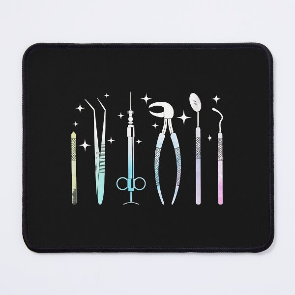 Item preview, Pastel Dental Tools Sparkle Stars Design designed and sold by campsderre.