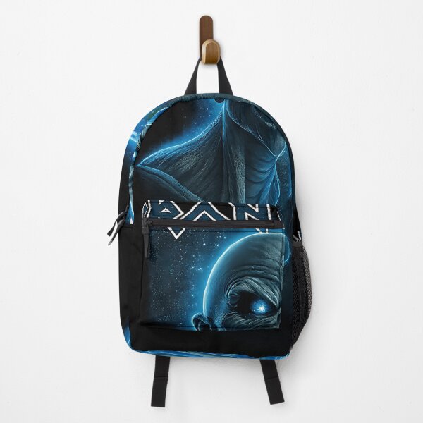 Item preview, Iron Maiden A Different World Blue Monster Holding Planet designed and sold by Olly147.
