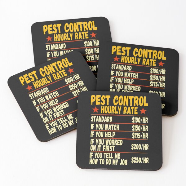Item preview, Pest Control Hourly Rate Funny Humorous Work designed and sold by drexelalb.