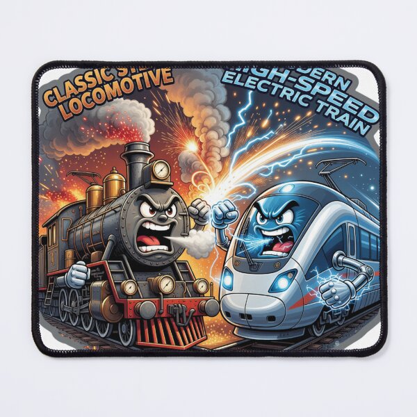 Item preview, Steam Train Modern Train Rivalry designed and sold by Imaginarium of Chaos falcon88 .