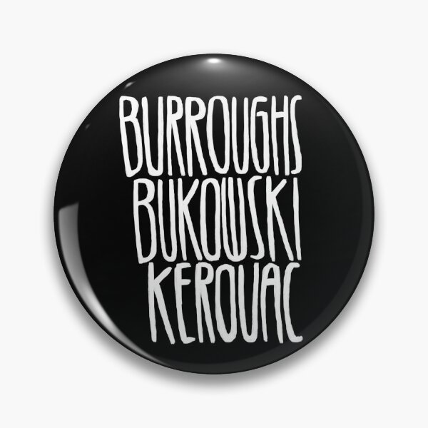 Item preview, Beatnik writers, Burroughs, Bukowski, Kerouac designed and sold by badlydrawnbabe.
