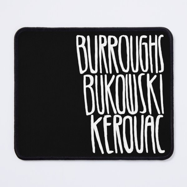 Item preview, Beatnik writers, Burroughs, Bukowski, Kerouac designed and sold by badlydrawnbabe.