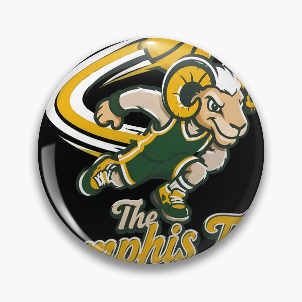Item preview, Flying Ram Basketball Mascot designed and sold by theSilvaRoom.