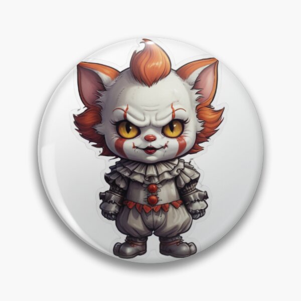 Item preview, Pennywise "Purrywise" Horror Cat designed and sold by Creepy Princess Creations.