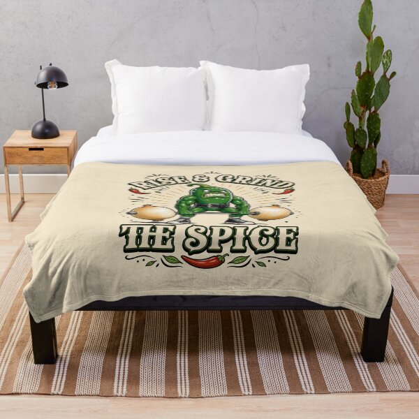 Item preview, Jalapeno Rise & Grind Funny Gym Workout Design Spicy Pepper Fitness designed and sold by Rosie's Wildflower Boutique.