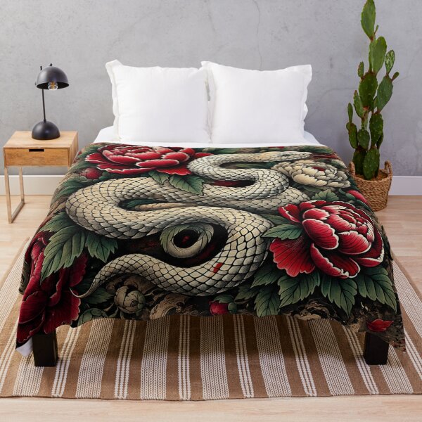Item preview, White Serpent: Beauty, Wisdom, and Transformation designed and sold by Fei Long Design Hub.