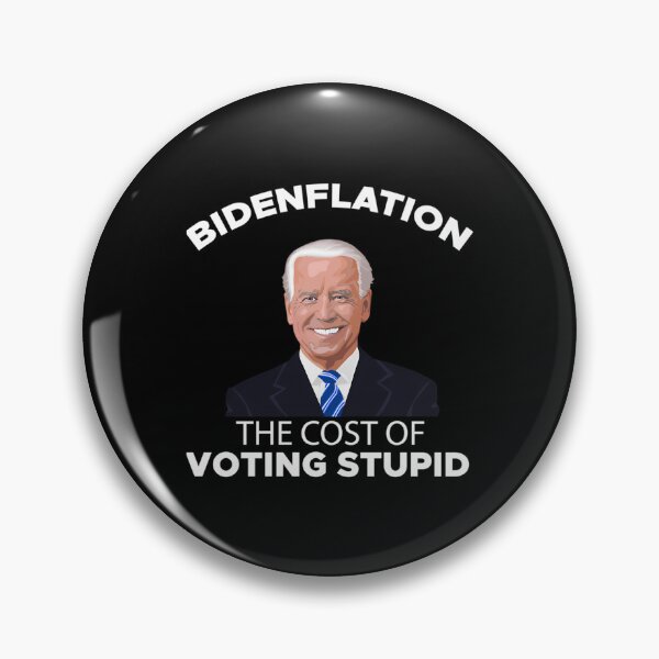 Item preview, Vintage Inflation Bidenflation The Cost Of Voting Stupid 2022 designed and sold by Enchans.
