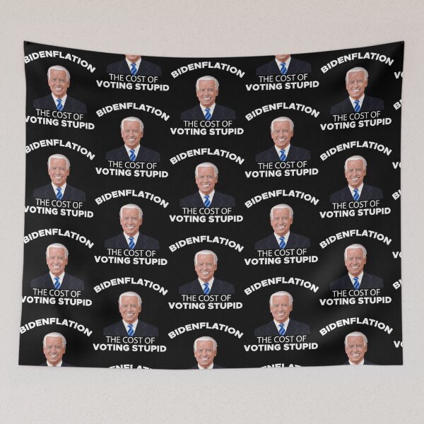 Item preview, Vintage Inflation Bidenflation The Cost Of Voting Stupid 2022 designed and sold by Enchans.