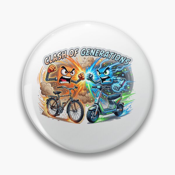 Item preview, Bicycle Electric Scooter Mobility Rivalry designed and sold by Imaginarium of Chaos falcon88 .