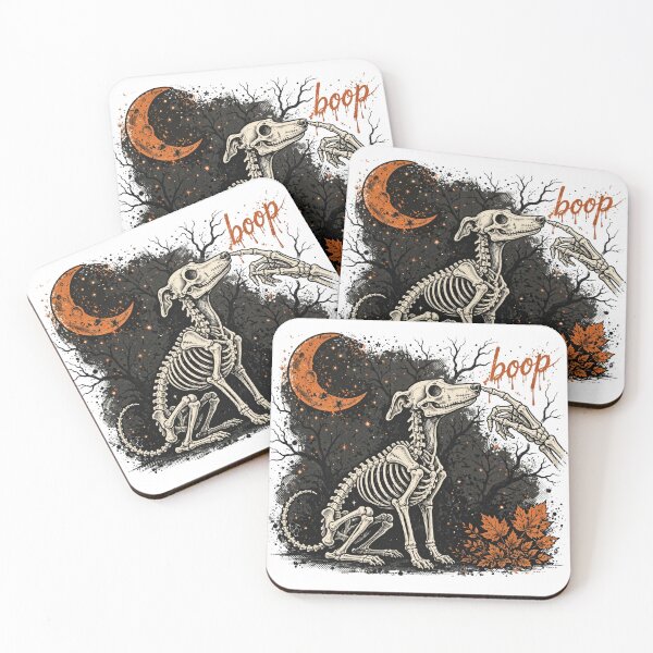 Item preview, Boop Halloween Dog Spooky Dog Mom Skeleton Dog Boop Funny Dog Lover designed and sold by Yellowriversss.