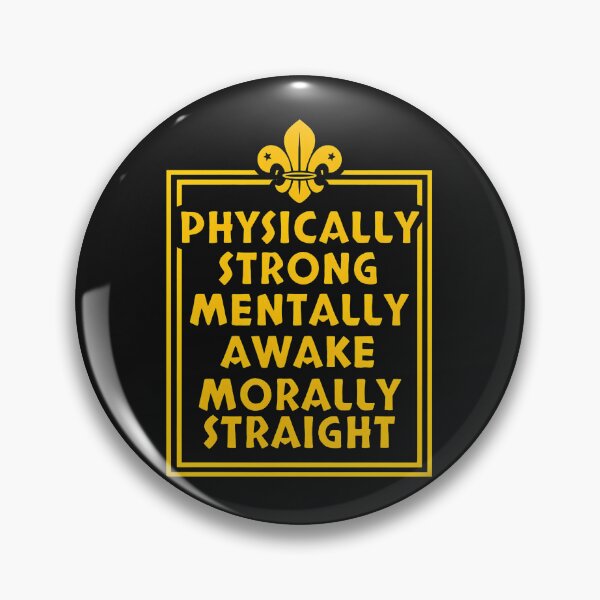 Item preview, Physically Strong Mentally Awake Morally Straight Fleur designed and sold by drexelalb.