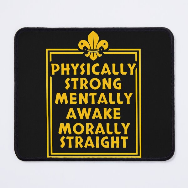 Item preview, Physically Strong Mentally Awake Morally Straight Fleur designed and sold by drexelalb.