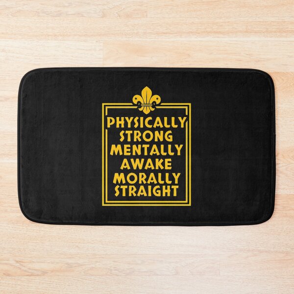 Item preview, Physically Strong Mentally Awake Morally Straight Fleur designed and sold by drexelalb.