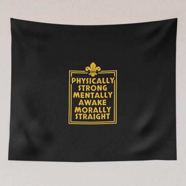 Item preview, Physically Strong Mentally Awake Morally Straight Fleur designed and sold by drexelalb.