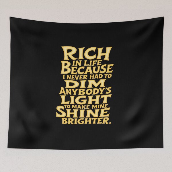 Item preview, Rich in life designed and sold by Roysdisturbia.