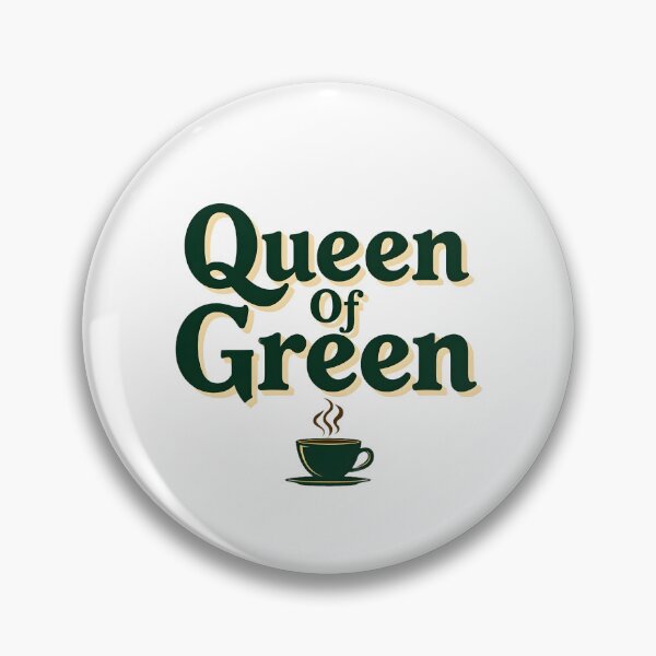 Item preview, Queen of Green – Friends Inspired Rachel Green Coffee Quote | Funny Central Perk Sitcom Sticker & T-Shirt designed and sold by Nene's design.