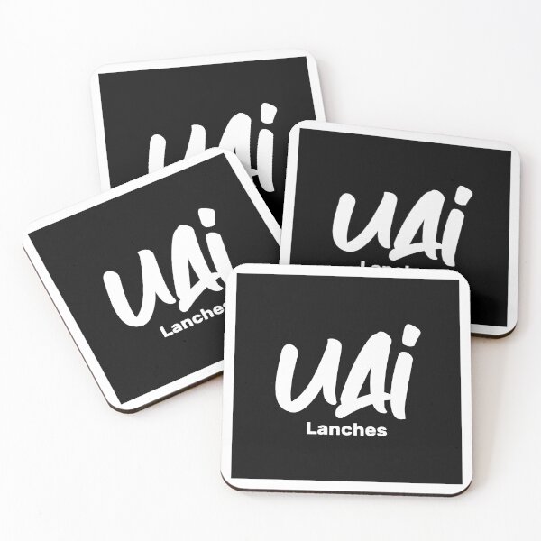 Item preview, Uai Lanches Brush Lettering Typography designed and sold by jinmkh.