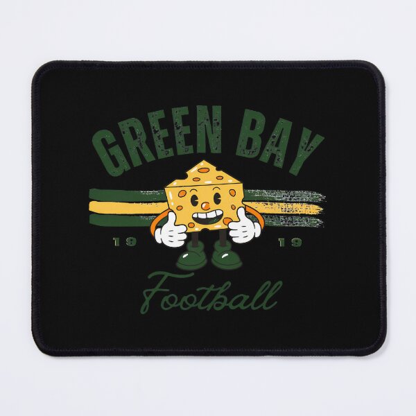 Item preview, Green Bay Cheese Mascot Football designed and sold by RhondaWal98235.