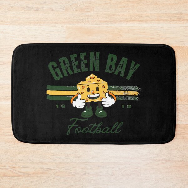 Item preview, Green Bay Cheese Mascot Football designed and sold by RhondaWal98235.