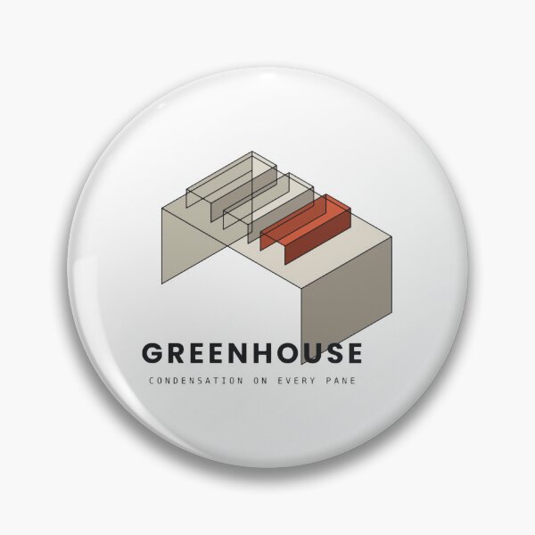 Item preview, The Glass Greenhouse Isometric Pixel Art Botanist Design designed and sold by PixelPondere.