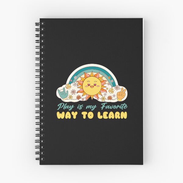 Item preview, Play is My Favorite Way to Learn Sun Rainbow designed and sold by drexelalb.