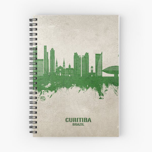 Item preview, Curitiba Skyline Brazil designed and sold by ArtPrints.