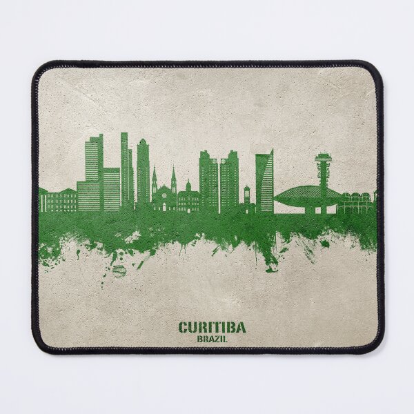 Item preview, Curitiba Skyline Brazil designed and sold by ArtPrints.