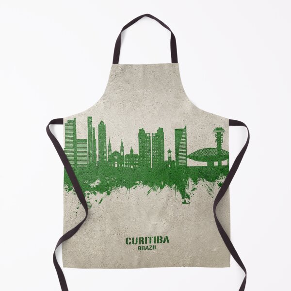 Item preview, Curitiba Skyline Brazil designed and sold by ArtPrints.