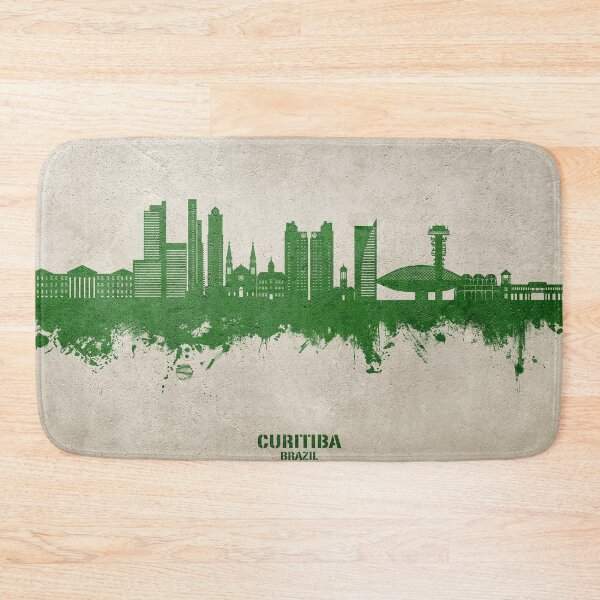 Item preview, Curitiba Skyline Brazil designed and sold by ArtPrints.