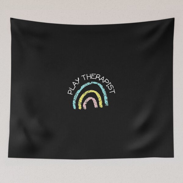 Item preview, Play Therapist Rainbow Pastel Cute Profession designed and sold by campsderre.