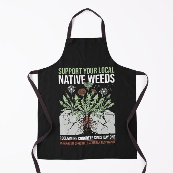 Item preview, Support Native Weeds - Botanical Urban Resistance Art designed and sold by SplashTastic.