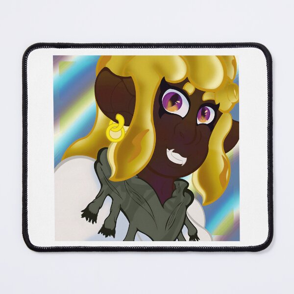 Item preview, Fantasy Portrait of a Dark-Skinned Character with Golden Hair designed and sold by Catsi-Nook-Art.