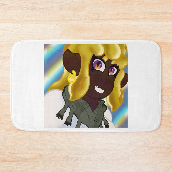 Item preview, Fantasy Portrait of a Dark-Skinned Character with Golden Hair designed and sold by Catsi-Nook-Art.