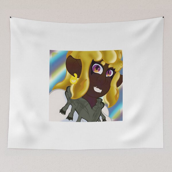 Item preview, Fantasy Portrait of a Dark-Skinned Character with Golden Hair designed and sold by Catsi-Nook-Art.