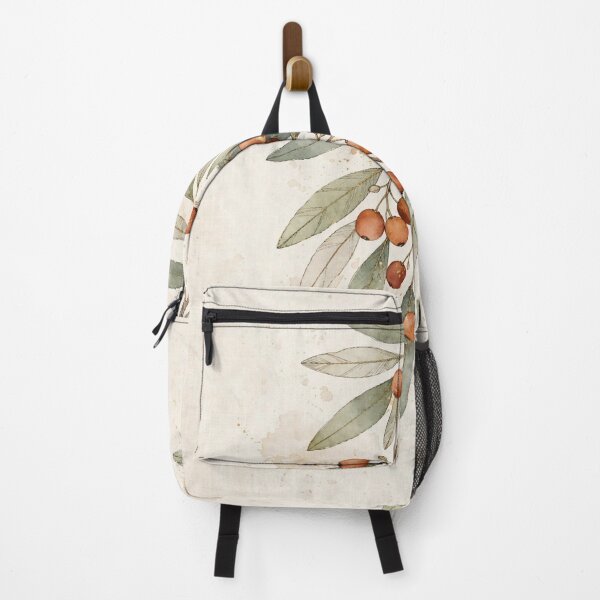 Item preview, Terracotta Olive Branch Botanical Watercolor designed and sold by PickyAura.