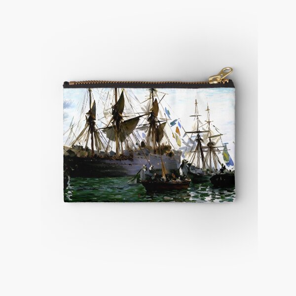 Item preview, Ships Riding at Anchor, Le Havre designed and sold by artdesignsnow.