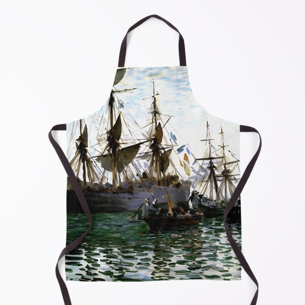 Item preview, Ships Riding at Anchor, Le Havre designed and sold by artdesignsnow.