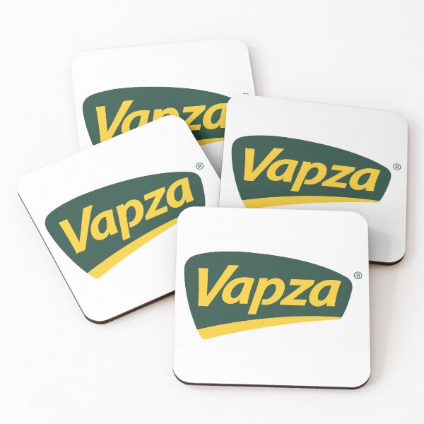 Item preview, Vapza Yellow Brush Typography Logo designed and sold by jinmkh.