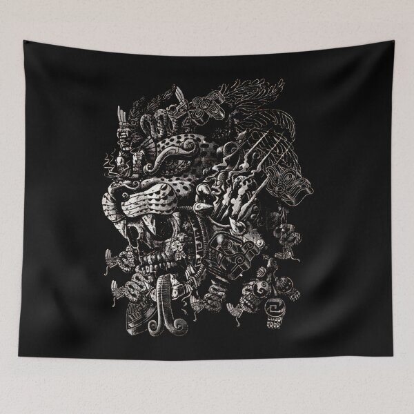 Item preview, Jaguar Warrior Animal Vintage designed and sold by Prints3000.