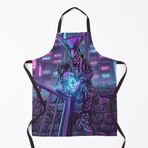 Item preview, Cyberpunk Neo-Yak Techwear designed and sold by Clownimages.
