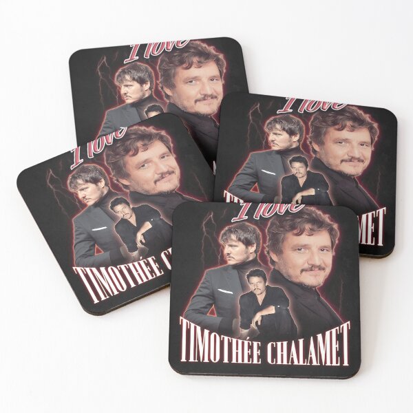 Item preview, I Love Timothee Chalamet Pedro Pascal Cursed designed and sold by Jackzounds.