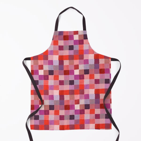 Item preview, Christmas Check Design | Handpainted Red Square Pattern designed and sold by sheseddit.