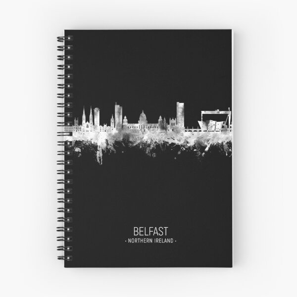 Item preview, Belfast Northern Ireland Skyline designed and sold by ArtPrints.